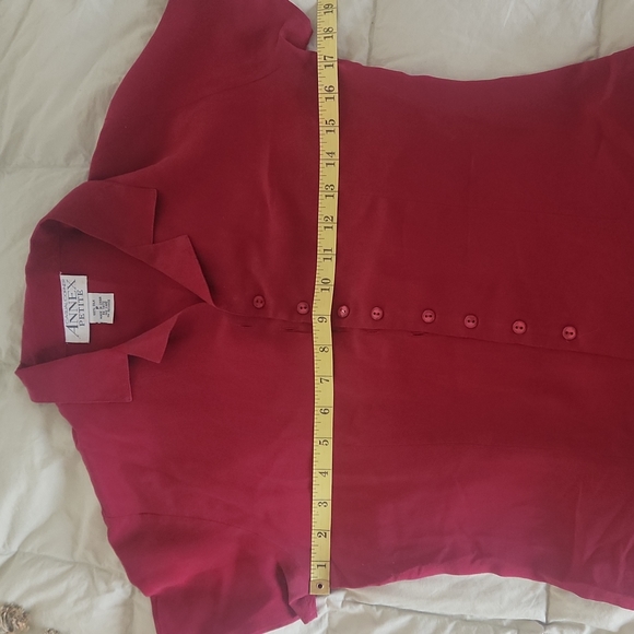 Casual Corner Silk blouse - Picture 6 of 7